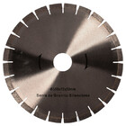Serra Diamantada 350x15x50mm Silenciosa Para Granito