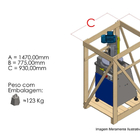 Serra Esquadria Sm-300 Al 380v Trifásica - Bramold