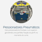 Serra Esquadria Sm-400 Al 380v Trifásica - Bramold