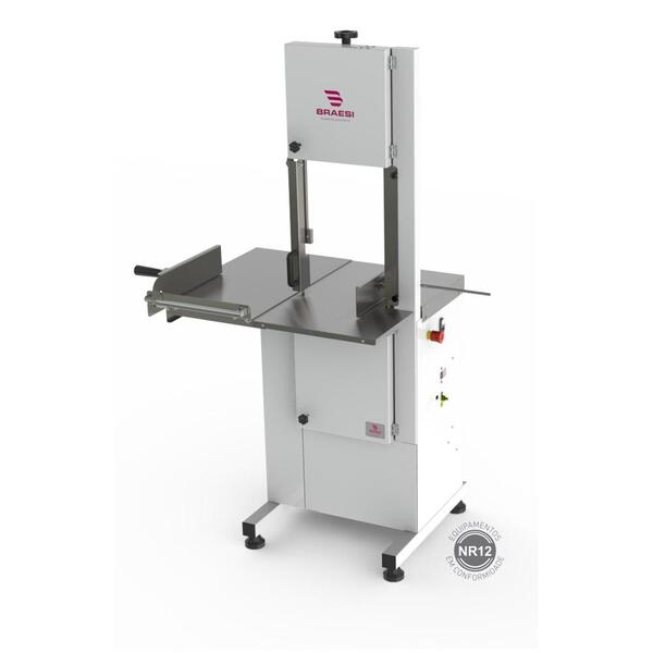 Serra Fita Carne Açougue Lâmina 2,82m Motor 1cv Bsfp-2820 Biv