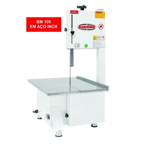 Serra Fita De Bancada 1,74 M Aço Inox 1/2 Hp - Não Recomendad