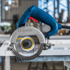 Serra Mármore Bosch 1500 125mm 127V (110V) GDC 150 Maleta + 2 Discos