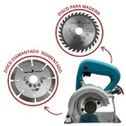 Serra Mármore Importway 1200w Com 2 Discos 4.3/8 110mm 12000