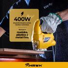 Serra Tico Tico 400w Profissional Com Serrinha Lamina De Cort