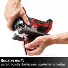 Serra Tico Tico a Bateria Einhell 18V TP-JST 18/135