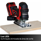 Serra Tico Tico a Bateria Einhell 18V TP-JST 18/135