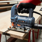 Serra Tico-Tico Elétrica 127V 750W Com Bolsa e Lâminas Dexter