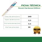 Serrote  Japones Dozuki Fine  Lamina 240mm P1.0 Zetsaw  7121