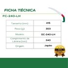 Serrote Japonês Samurai Ichiban Gc-240-lh 9-1/2" 240mm