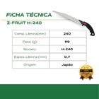 Serrote Japonês Z-fruit H-240 Com Bainha Para Frutas Cítricas