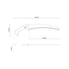 Serrote Profissional Para Poda 13" Tramontina Em Aço Com Cabo