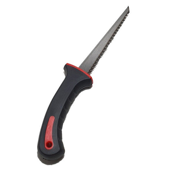 Serrote tipo Faca para Drywall C/ Cabo de Borracha 6"