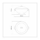 Service - Sopeira C/ Tampa 24cm - Tramontina