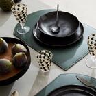 Serviço Americano 45x38 Courino Verde - A\casa