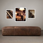 Set 3 Quadros Fotografias - Instrumentos Musicais - Com Vidro