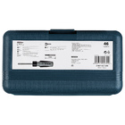 Set com 46 chaves para aparafusar Bosch