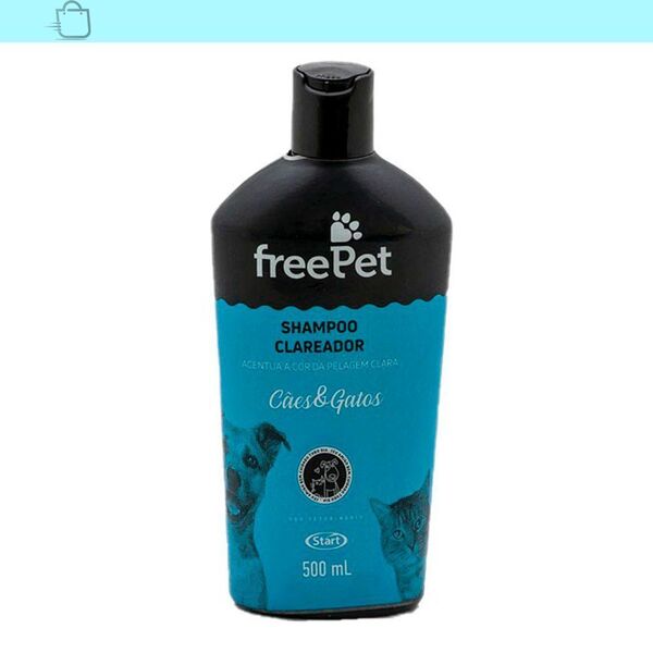 Shampoo Clareador Tons Amarelados Anti Frizz Cachorros E Gatos