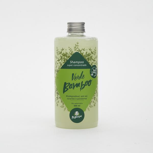 Shampoo para pet verde PetBamboo concentrado 500ml