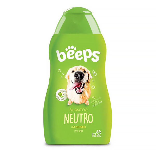 Shampoo Pet Society Beeps Neutro - 500 Ml