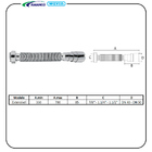 Sifão Ajustável Universal Cromado Amanco
