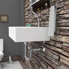 Sifão Articulável Universal Blukit Cromado 720mm - 031101