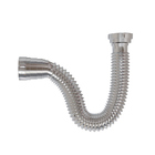 Sifão Click Universal Flexível Instala Fácil Cromado Estrela