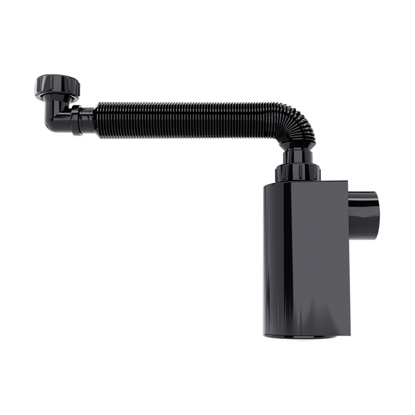 Sifão Copo Blukit Tubo De Parede Extensivo Universal Para Lav