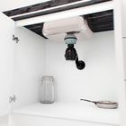 Sifão Copo Blukit Tubo Extensivo Universal Flexível Preto