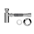 Sifão Copo Cromado Para Lavatório Blukit