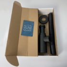 Sifão Copo Preto 1 1/4 Ajustável Inox 304 Para Pia Suspensa C