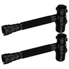 Sifão Copo Sanfonado Pias Lavatórios Tanques Preto Astra