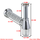 Sifão Cozinha G1.1/2xdn50