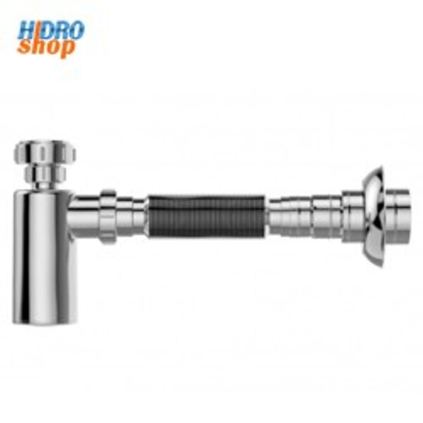 Sifão Cozinha Lavatório Blukit Cromado Com Copo Universal - 3