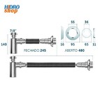 Sifão Cozinha Lavatório Blukit Cromado Com Copo Universal - 3