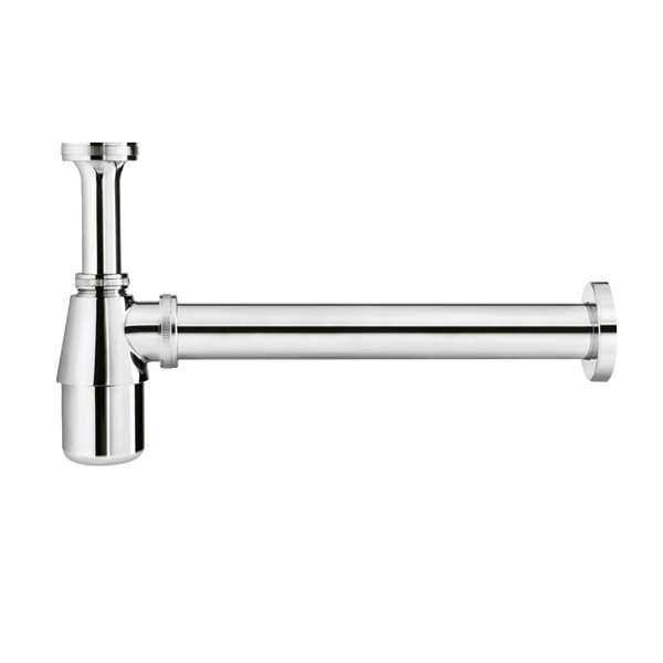 Sifão De Cozinha Em Latão Cromado 1.1/2 X 1.1/2 X 40cm