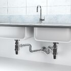 Sifão Duplo Sanfonado Extensível Censi Com Copo Horizontal Cr