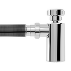 Sifão Extensível Universal Com Copo (blukit Cromado)