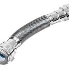 Sifão Extensivo Cromado Universal + Engate Flexível Inox 40cm