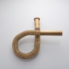 Sifão Flexível para Pias, Lavabos e Cubas Bronze Antigo F5002B
