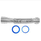 Sifão Flexível Sanfonado Acabamento Cromado 1138