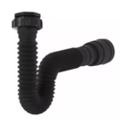 Sifão Flexível Sanfonado Preto Black Pia Lavabo Cozinha Tanqu