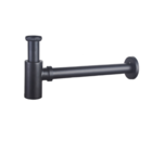 Sifão Luxo para Pias, Lavabos e Cubas Preto Óleo F952P