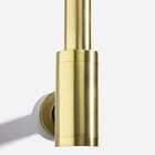 Sifão Metálico Com Copo Para Banheiro (line Dourado Fosco)