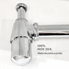 Sifão Metálico Fixo Para Banheiro Com Copo 7/8" X 1 1/4" Com