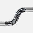 Sifão Metálico Flexível Com Copo Para Banheiro (line Cromado)