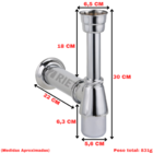 Sifão Mictório Saída 2