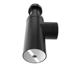 Sifão Para Banheiro Rígido em Aço Inox Preto 7/8"Equation