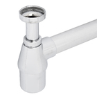 Sifão com Copo para Cozinha Rígido Metal Cromado 1.1/2"x2" 30cm Esteves