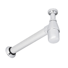 Sifão com Copo para Cozinha Rígido Metal Cromado 1.1/2"x2" 30cm Esteves