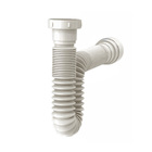 Sifão para Extensível de Plástico Branco 29cm Globalplastic